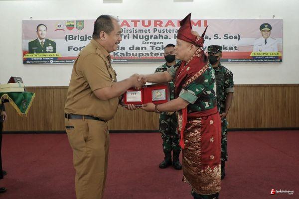 Wakil Bupati Bersama Forkopimda Kabupaten Asahan Terima Kunjungan