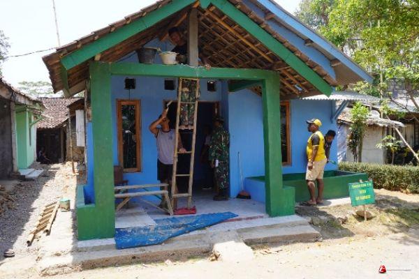 Rumah Yahman Menjadi Lokasi Simbolis Peresmian Rehab RTLH TMMD